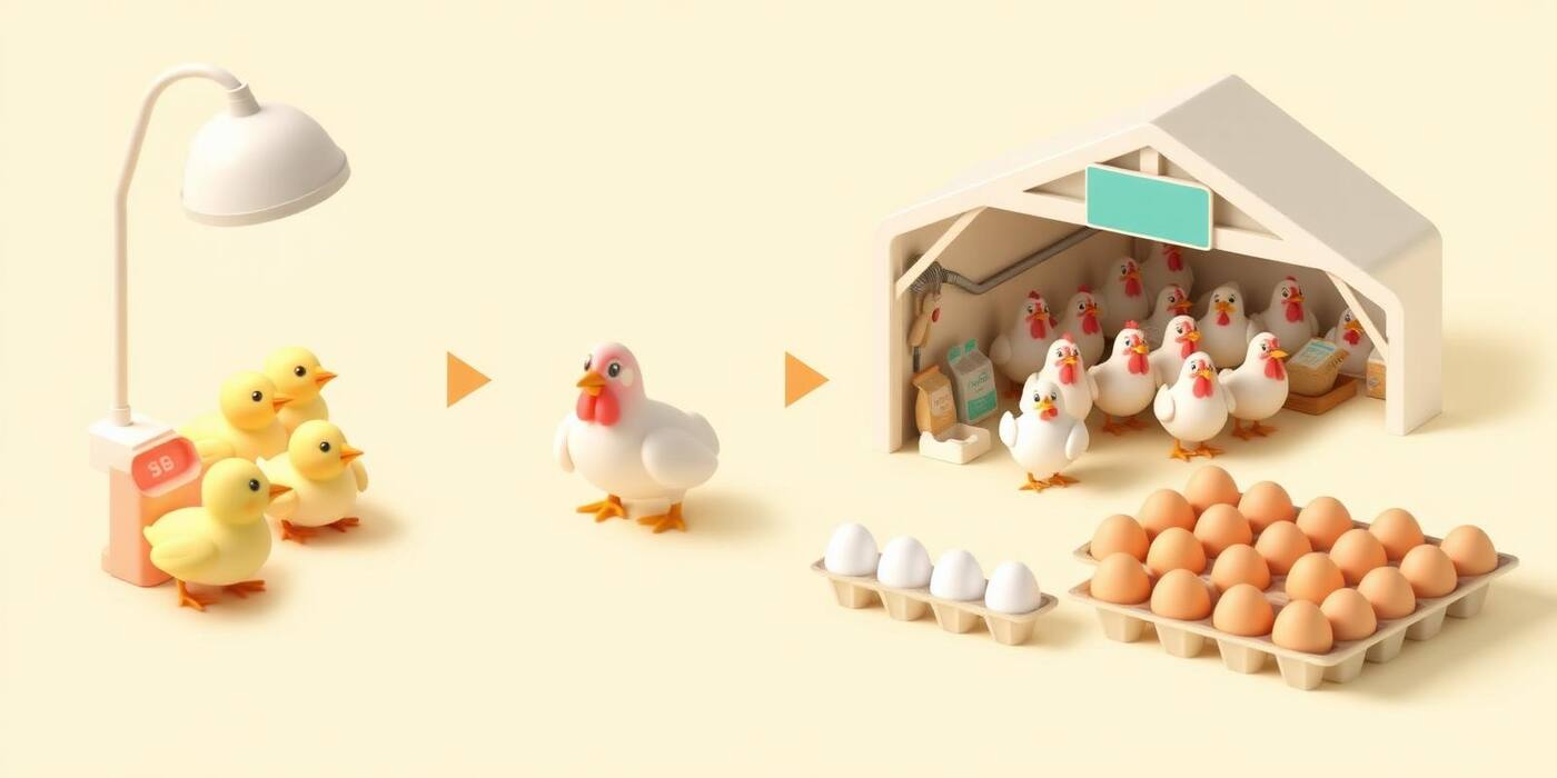 Poultry Farming process